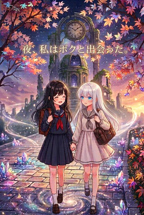 夜、私はボクと出会った。