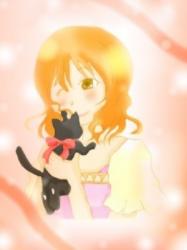 にゃおん、とお出迎え