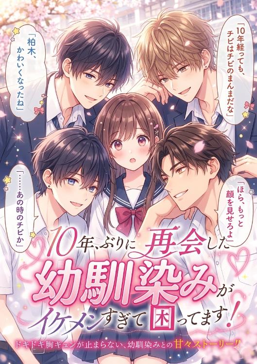 10年ぶりに再会した幼馴染みがイケメンすぎて困ってます!