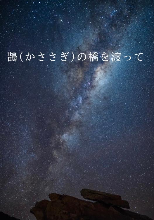 鵲(かささぎ)の橋を渡って