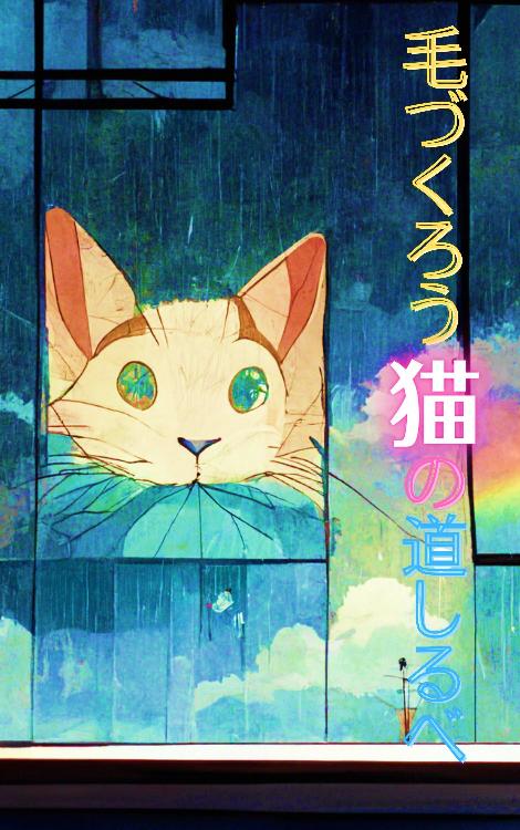 毛づくろう猫の道しるべ