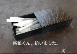 一匹狼くん、 拾いました。弐