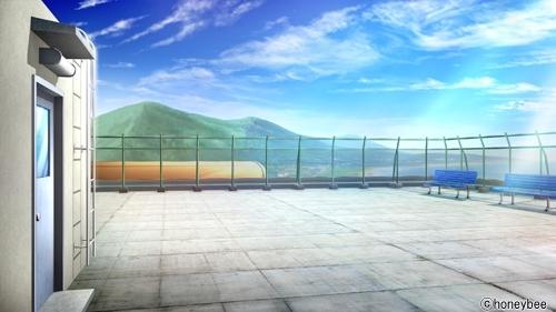 澄んだ空の下で