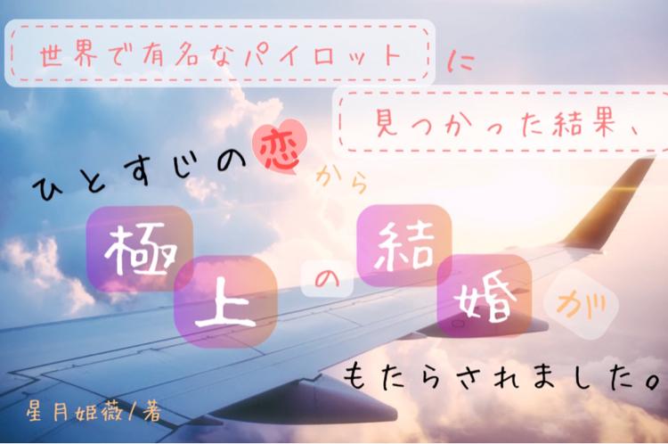 【電子書籍化】世界で有名なパイロットに見つかった結果、ひとすじの恋から極上の結婚がもたらされました。