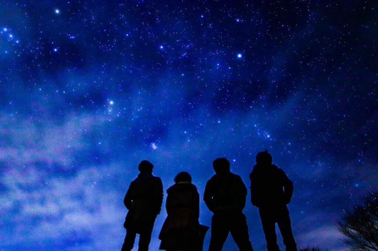 夜空を見上げる君は些細な願いを星に呟く