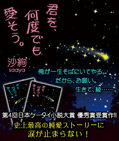 第４回日本ケータイ小説大賞　優秀賞受賞作！君を､何度でも愛そう｡