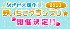 めざせ文庫化!野いちごグランプリ★2013開催決定!!