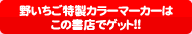 野いちご特製カラーマーカーはこの書店でゲット!!