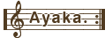 Ayaka.
