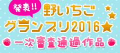 発表!!野いちごグランプリ2016☆一次審査通過作品特集